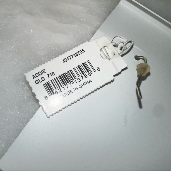 Addie Gold Drop Earrings in Gold Filigree Mix - Picture 2 of 6